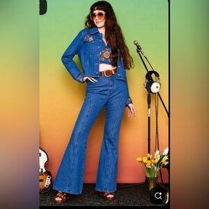 The Hippie Shake Blue Moon Denim Flares